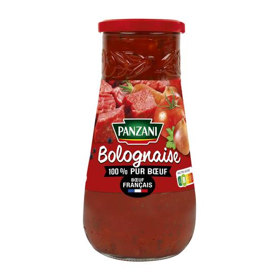 Panzani - Sauce bolognaise 100% pur boeuf français