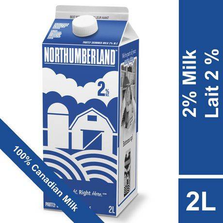 Northumberland partly skimmed 2% milk - partly skimmed 2% milk (2 l)