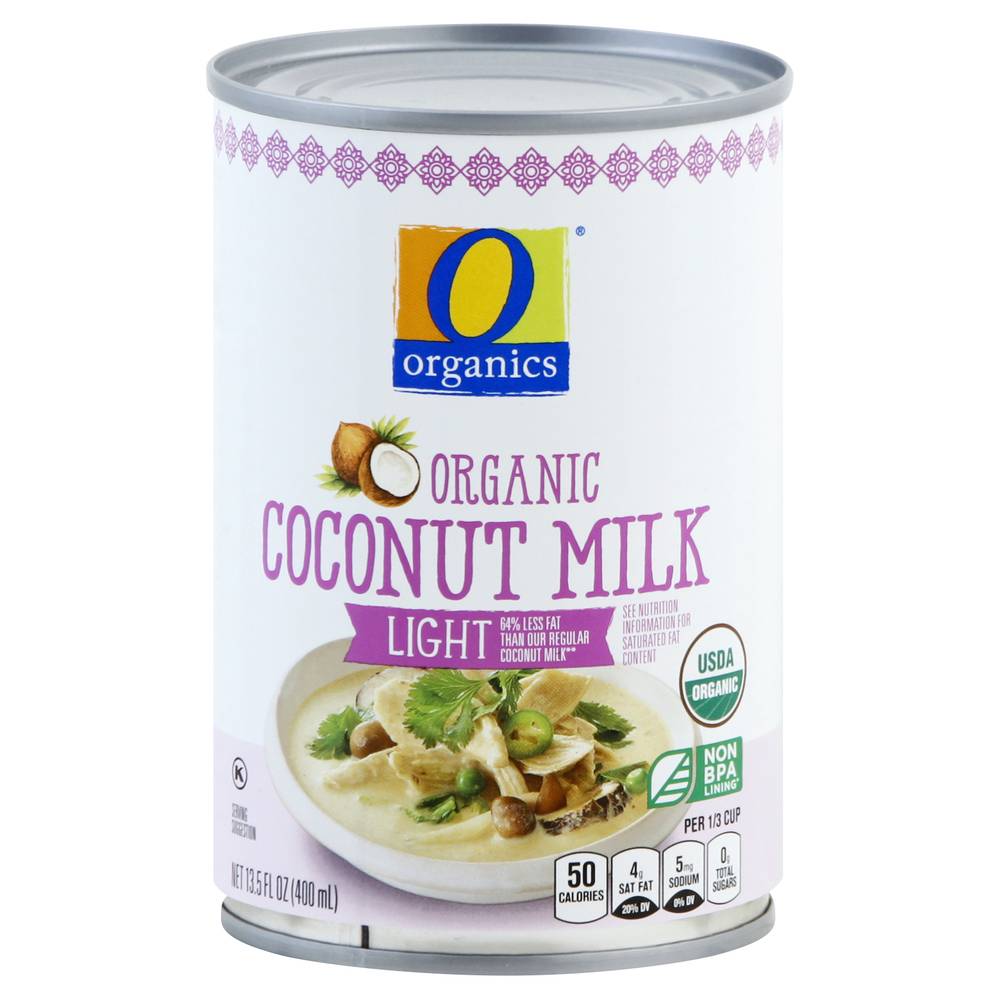 O Organics Coconut Milk Light (14.6 oz)