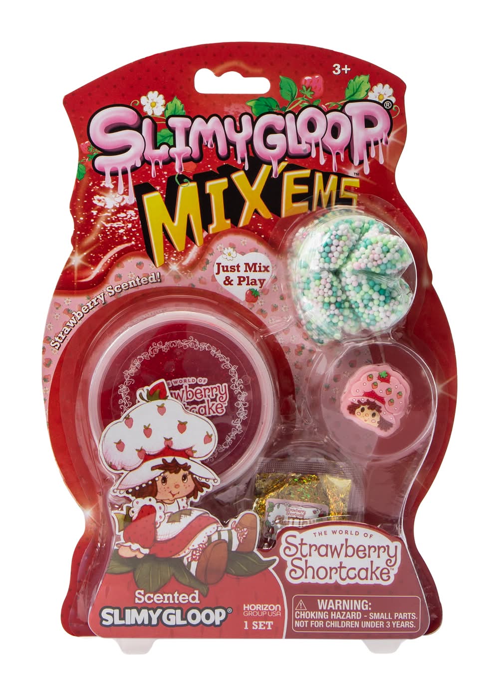 Strawberry Shortcake™ Scented SlimyGloop® Mix 'Ems Set Strawberry Shortcake