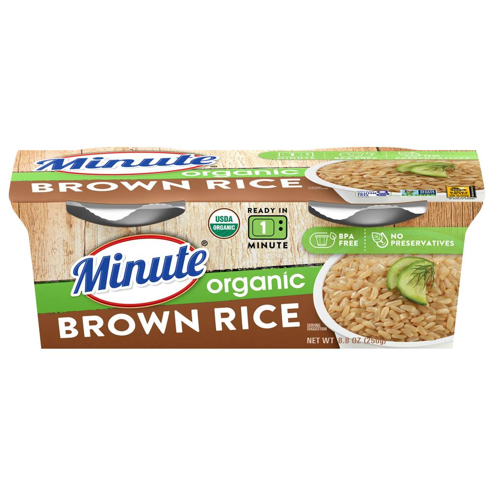 Minute Organic Brown Rice