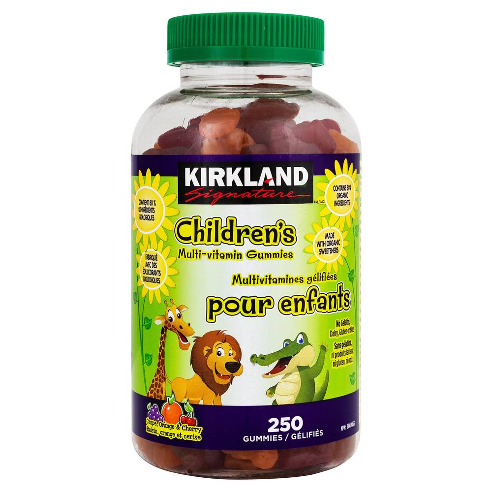 Kirkland Signature Multivitamines Gélifiées Pour Enfant - 250 Gélifiés