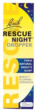 Bach Rescue Night Flower Essences Dropper (20ml)