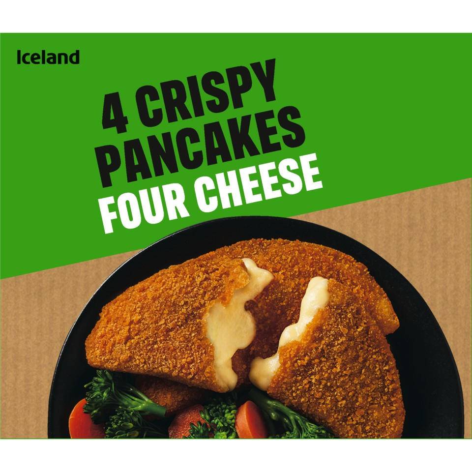 Iceland Crispy Pancakes Four Cheese