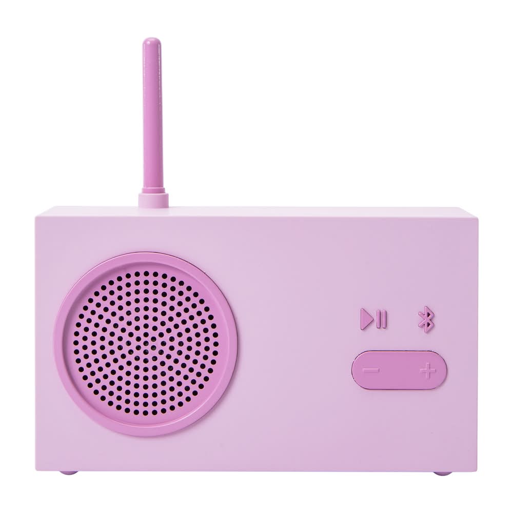 Retro Bluetooth® Speaker 5W Pink