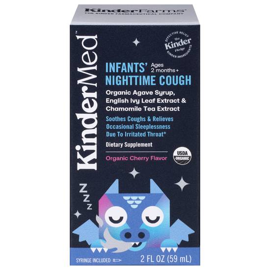 Kindermed Infants' Organic Cherry Nighttime Cough