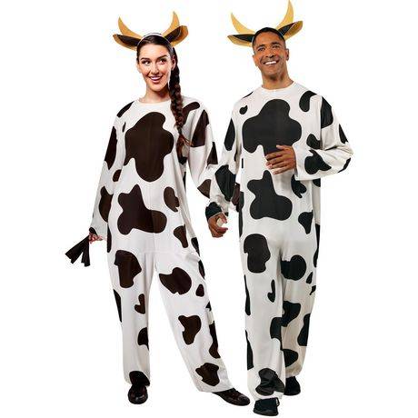 Adult Cow Costume (Size: Medium)