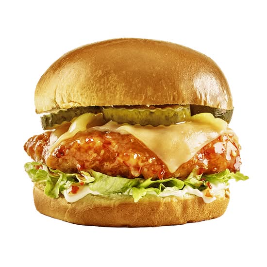 Sweet Chilli Chicken Burger