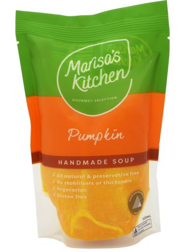 Marisa’s Kitchen Handmade Pumpkin Soup (500mL)