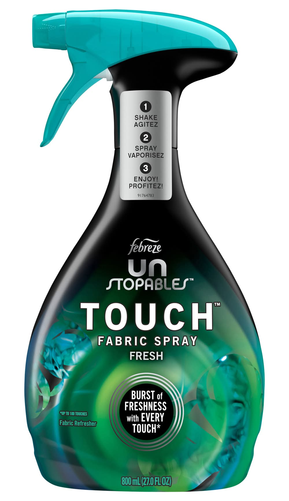 Febreze Unstopables Touch Fabric Spray, Fresh (27 fl oz)
