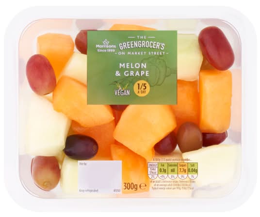 Morrisons The Greengrocer's on Market Street Melon & Grape (300g)