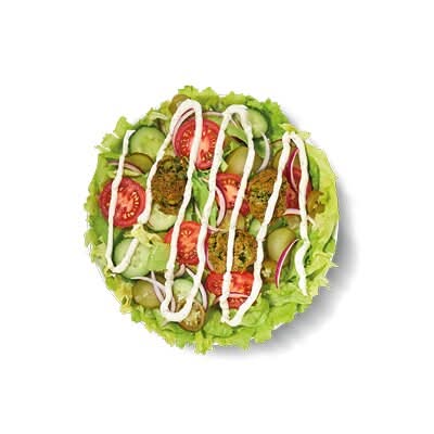 Smashed Falafel (V)