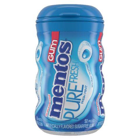 Mentos Pure Fresh Mint Gum 50 Count