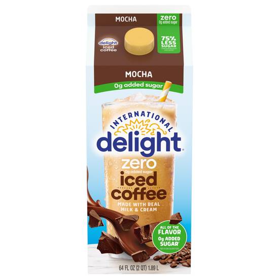 International Delight Mocha Light Iced Coffee Carton (64 fl oz)