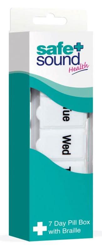 Safe and Sound Health Seven Day Pill Reminder