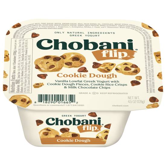 Chobani Flip Low-Fat Greek Yogurt (cookie dough)