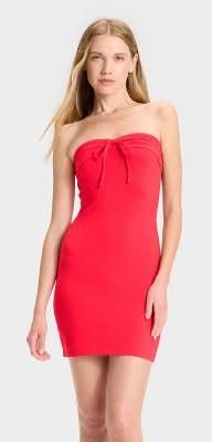 Women's Tube Mini Bodycon Dress - Wild Fable™ Cherry Red XL