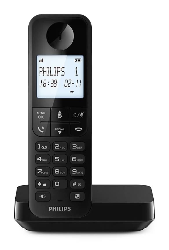 #244646 PHILIPS 無線電話 D2701B/96