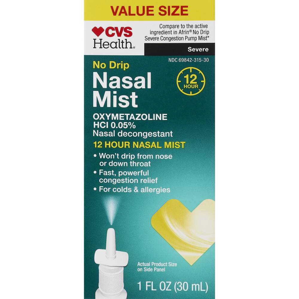 Cvs Health No Drip Nasal Mist