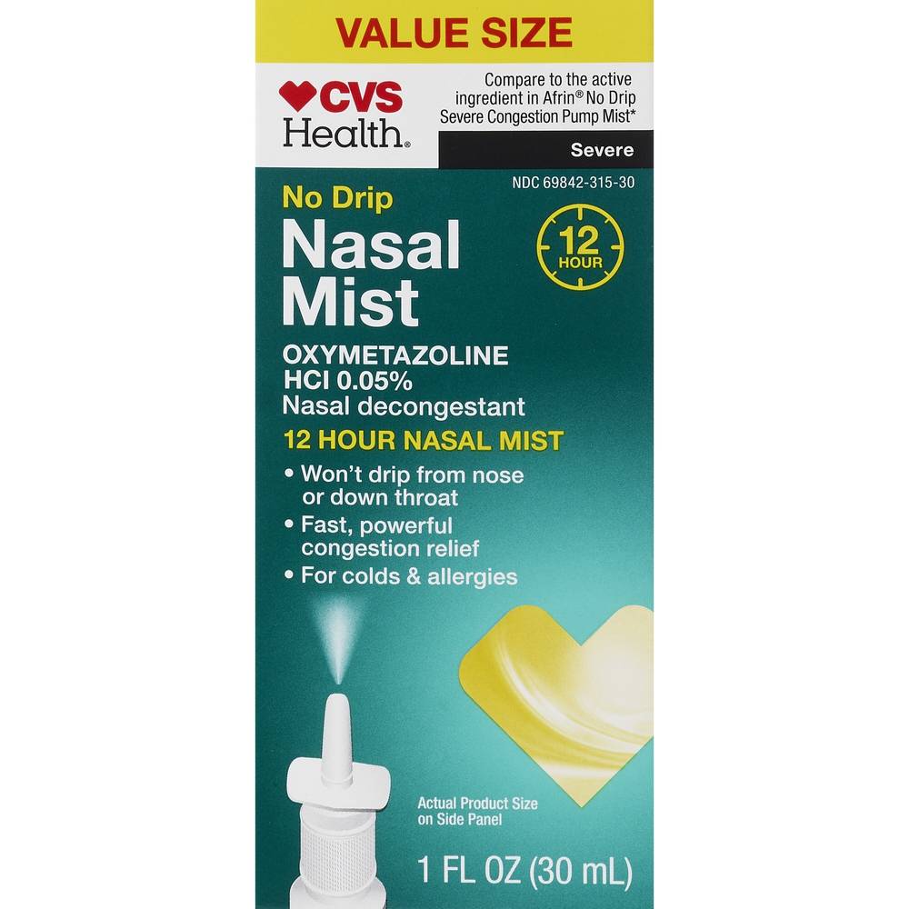 CVS Health No Drip Nasal Mist (1 fl oz)