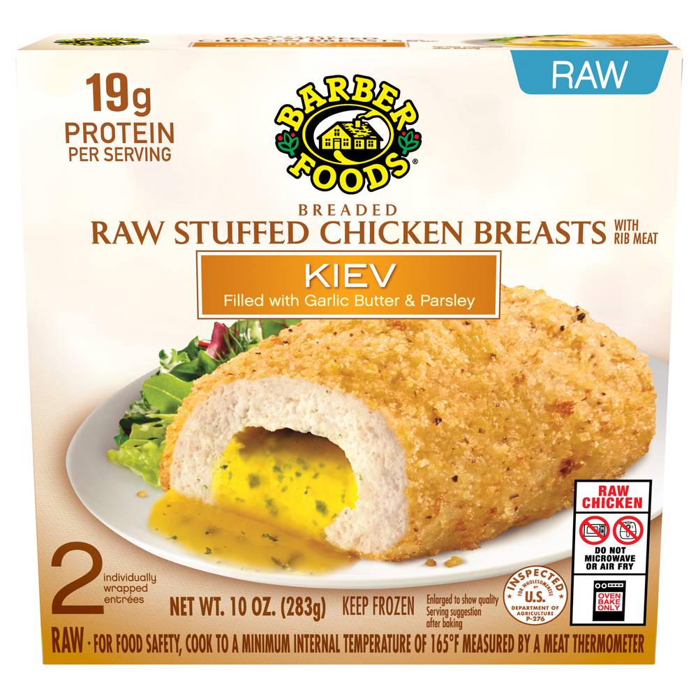 Barber Foods Raw Stuffed Chicken Breasts (2 ct)