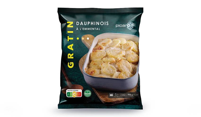 Gratin dauphinois, portionnable