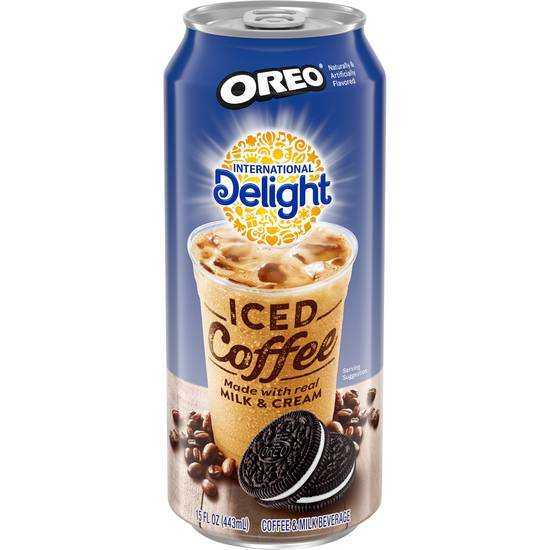 International Delight Oreo Flavored Iced Coffee & Milk Beverage (15.7 fl oz)