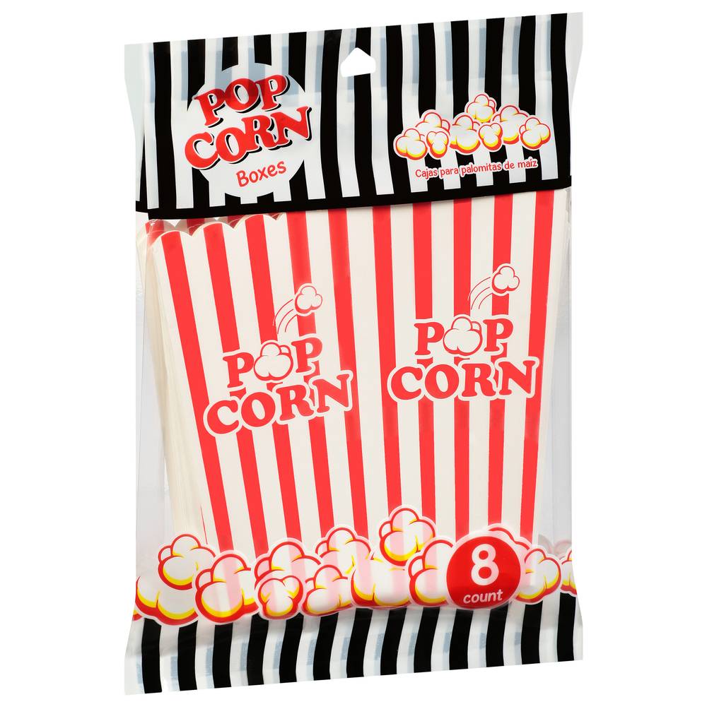 Brite Concepts Popcorn Boxes, 8 ct