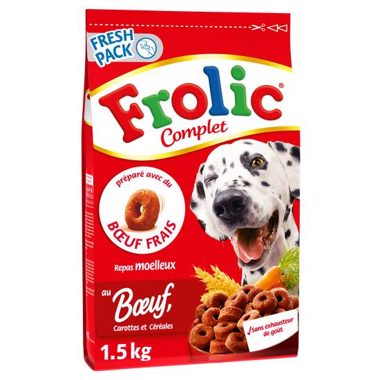 Frolic - Croquettes au boeuf pour chien