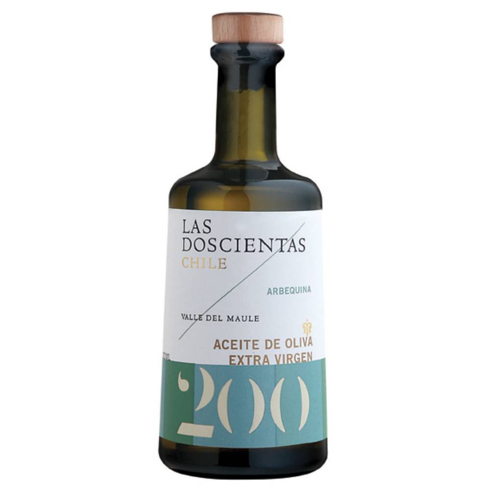 Las doscientas aceite de oliva extra virgen arbequina (botella 500 ml)