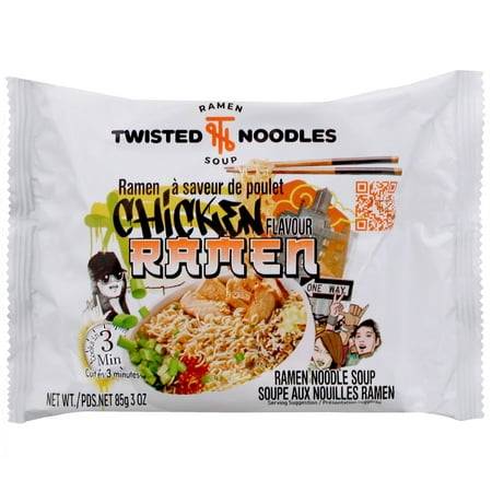 Ramen instantané à saveur de poulet Twisted Noodles