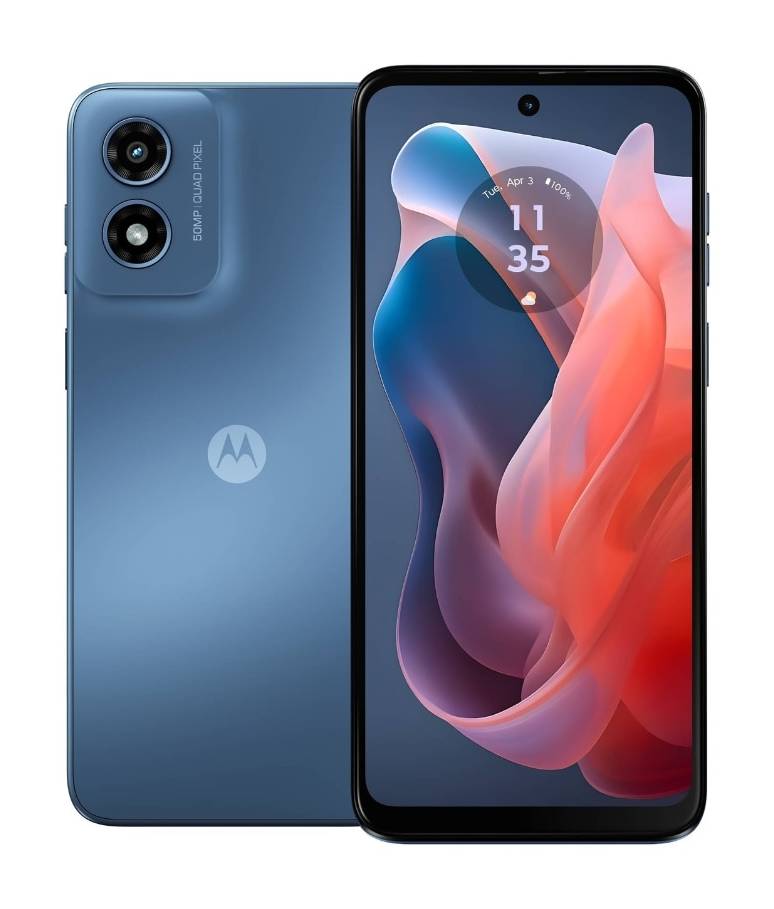 Motorola Moto g Play 2024 64gb Smartphone, Sapphire Blue