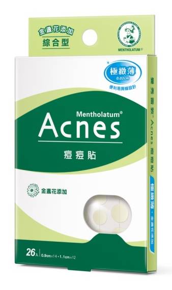 曼秀雷敦Acnes痘痘貼 金盞花添加 綜合型26入