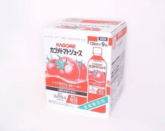 カゴメ トマトジュース食塩無添加 720mlｘ9本