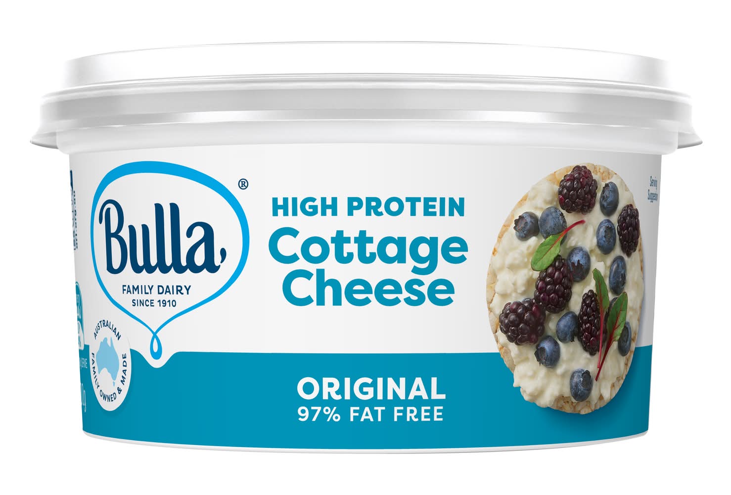 Bulla High Protein Cottage Cheese, Original (200g)