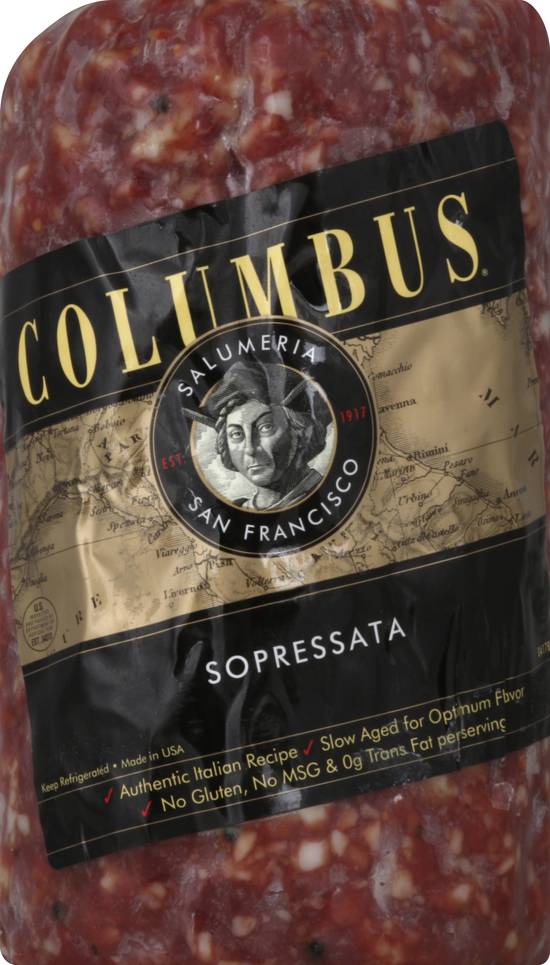 Save on Columbus Salame Sopressata Chub Order Online Delivery