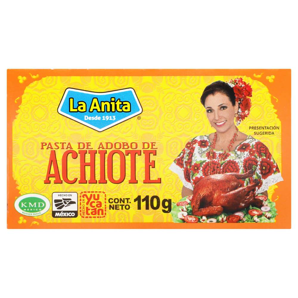 La anita achiote adobo (caja 110 g)