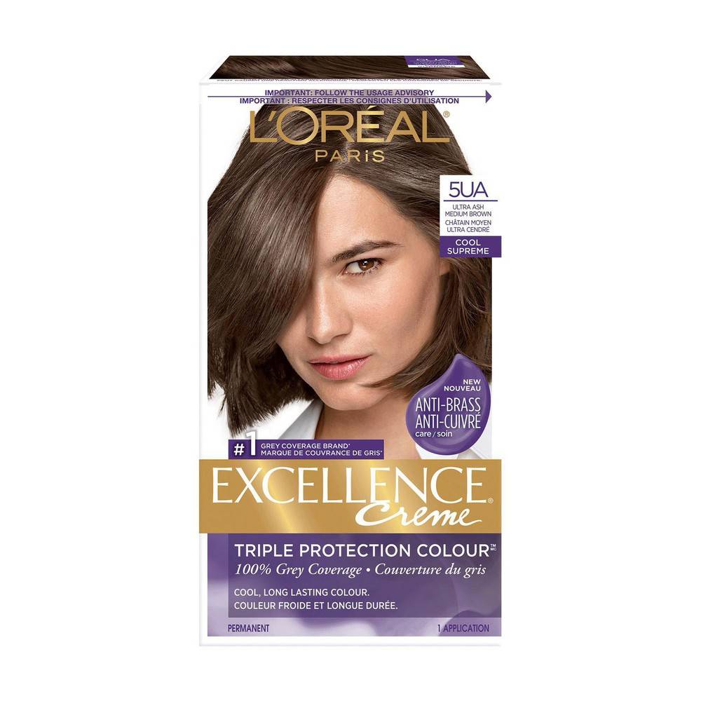 L'Oréal Excellence Creme Ultra Ash Medium Brown 5ua (100 g)