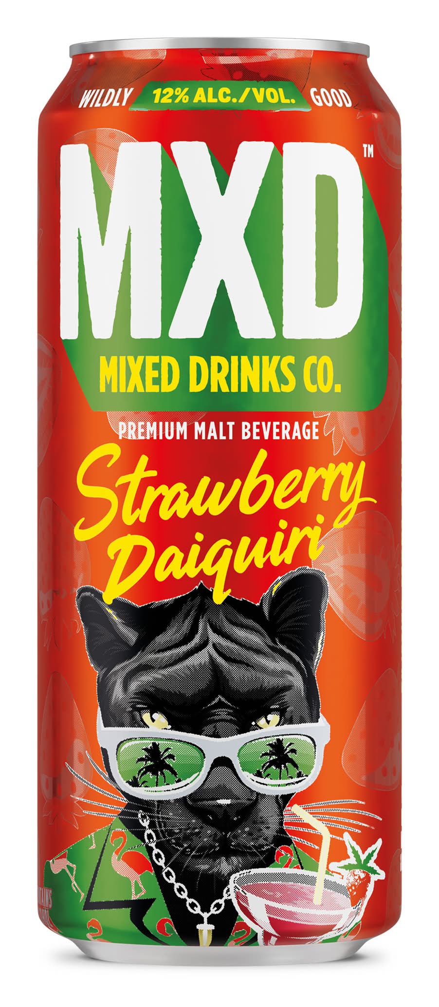 MXD Drinks Co. Strawberry Daiquiri Pre-Mixed Cocktail (16 fl oz)