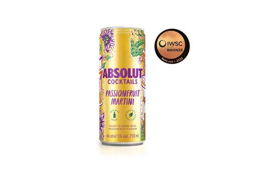 Absolut Passion Fruit Martini Cocktail 250ml
