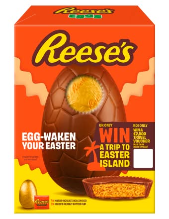 Reese's Milk Chocolate-Peanut Butter, Hollow Egg With Cup (2 pack)