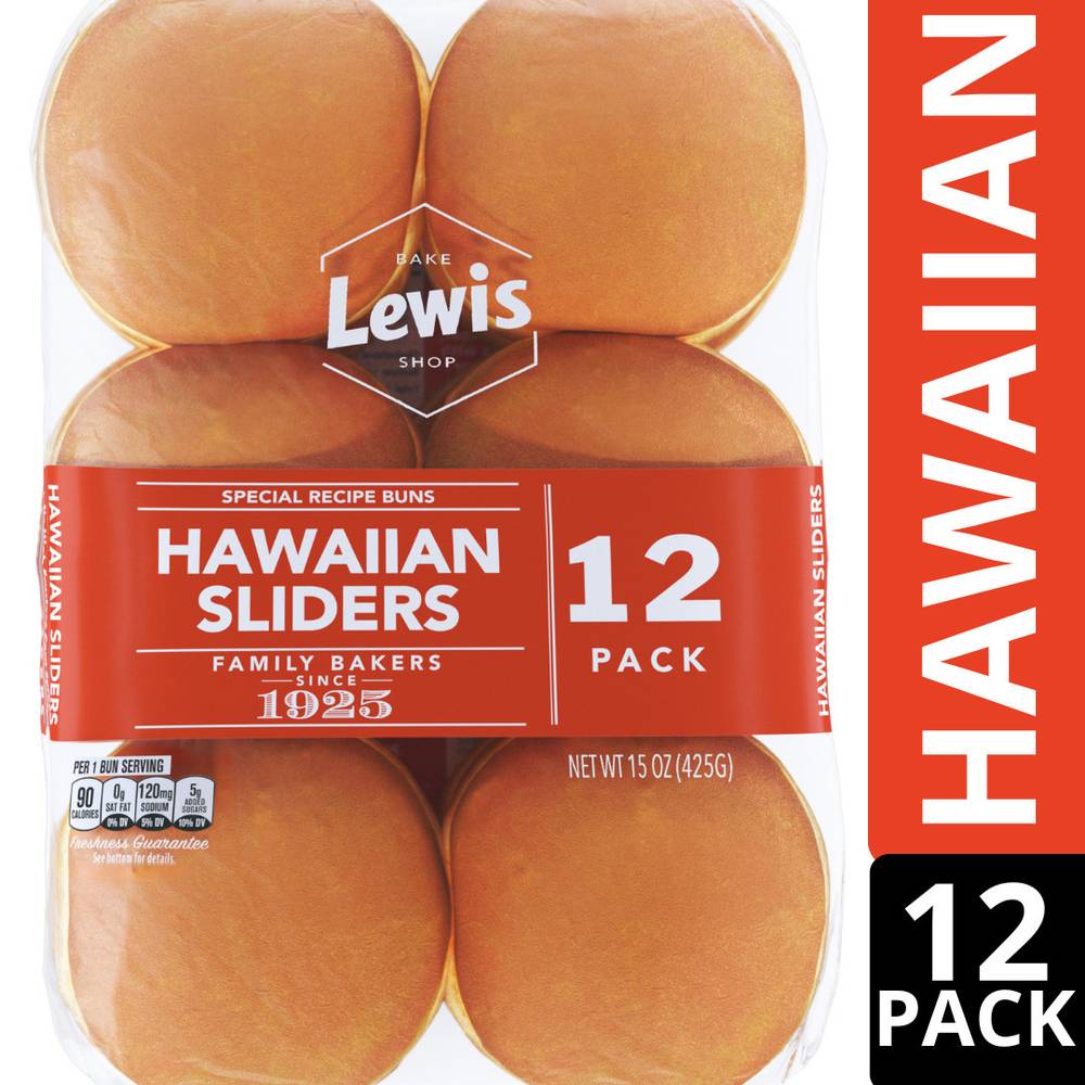 Lewis Bake Shop Hawaiian Slider Buns (12 ct)