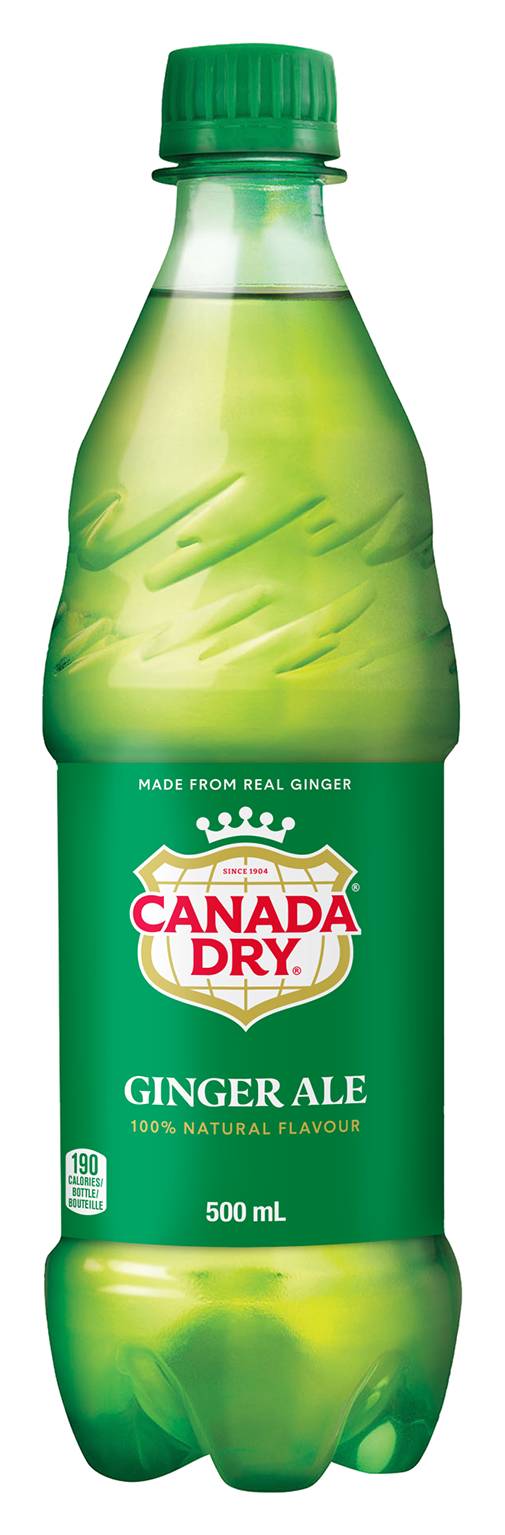 Canada Dry Ginger Ale Soft Drink (500 ml)