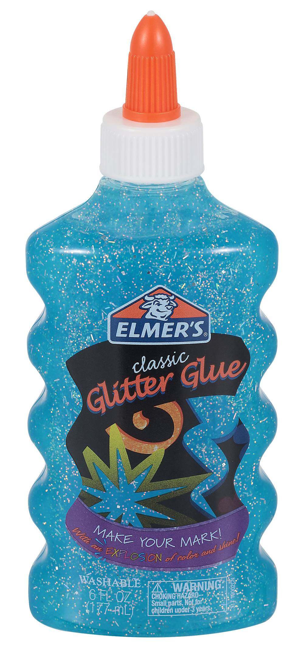Elmer's Classic Glitter Glue Blue