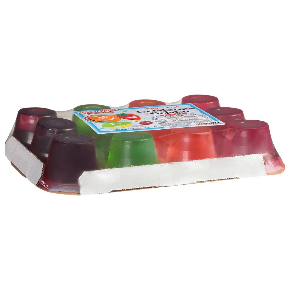 Senor Rico Tropical Gelatin, Assorted (39 oz, 12 ct)