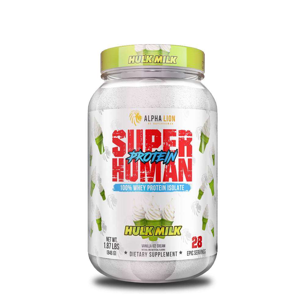 Superhuman 100% Whey Protein Isolate - Vanilla Ice Cream (28 Servings) (1 Unit(s))