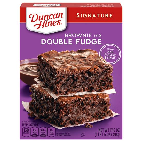 Duncan Hines Double Fudge Brownie Mix (16 ct)