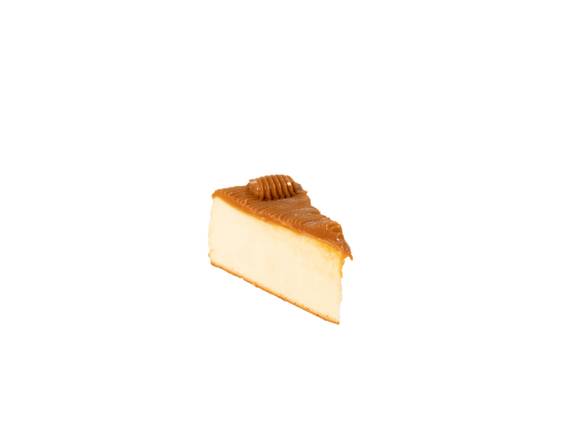 Slice Cheesecake Dulce De Leche