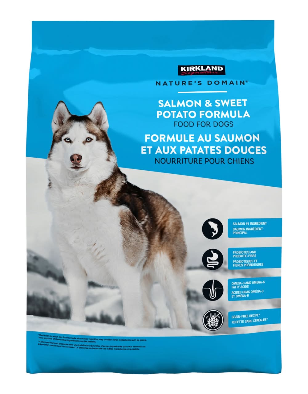 Kirkland Signature - Nature'S Domain Saumon Et Patate Douce, 15,87 Kg / Kirkland Signature Nature'S Domain Salmon, 15.87 Kg