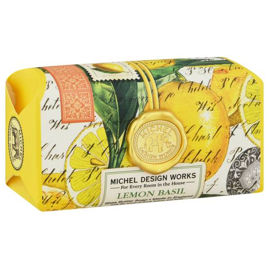 Michel Design Works Lemon Basil Shea Butter Soap